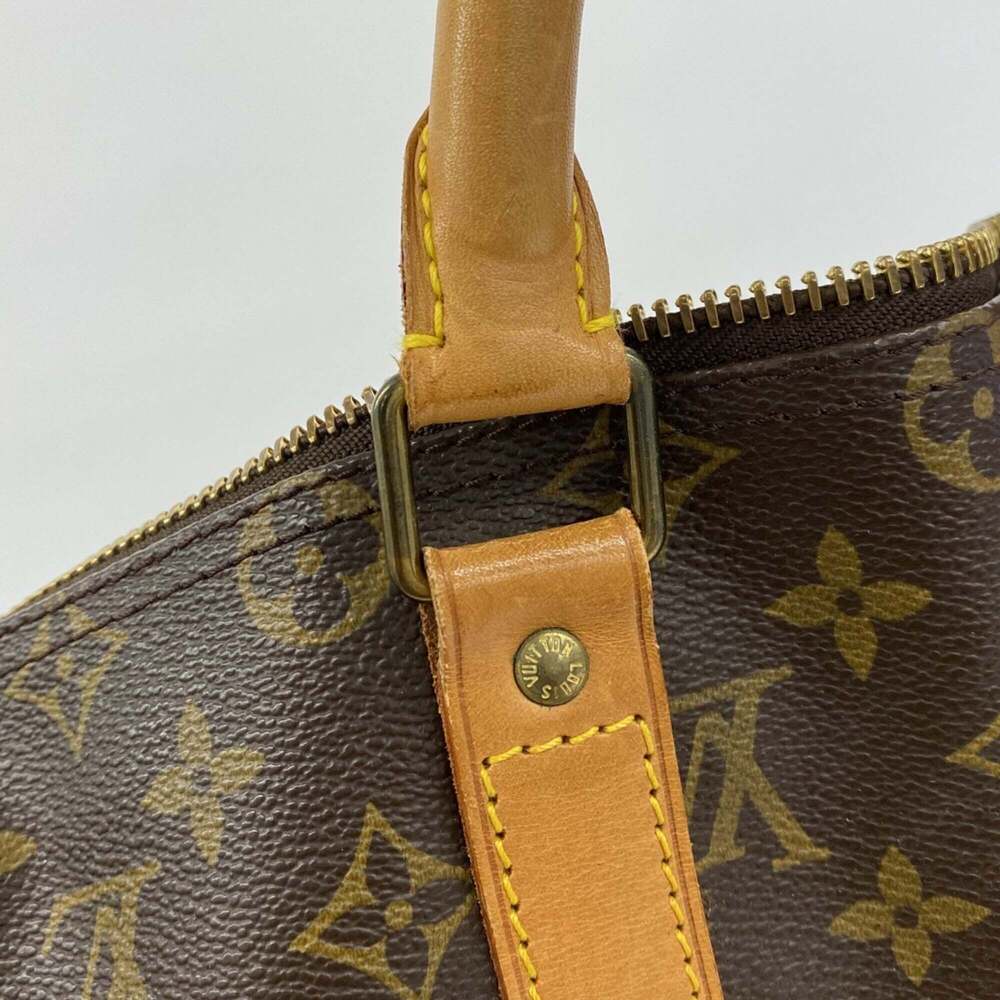 LOUIS VUITTON Brown Monogram Keepall 45 Boston Bag - Picture 11 of 12